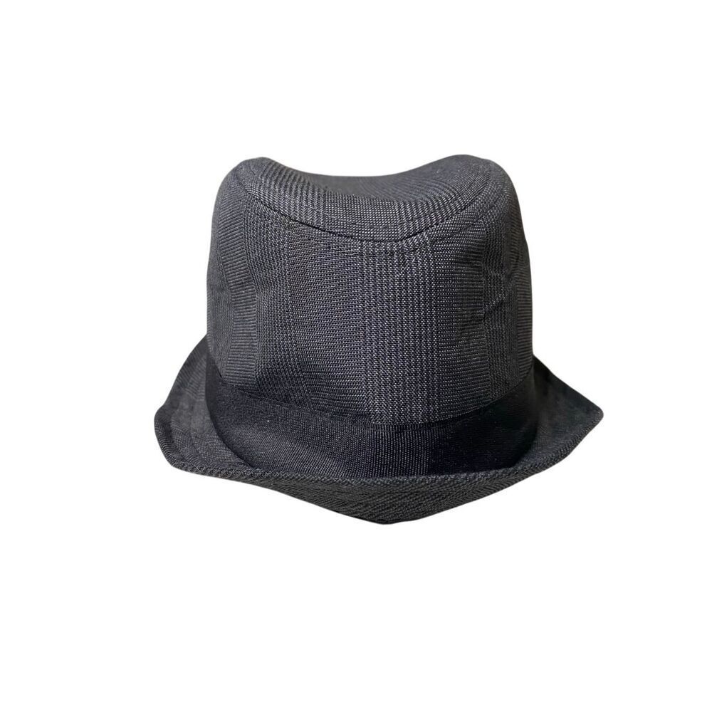 Flawed The Children’s Place Boys Black Fedora Hat Formal Dressy Toddler 12-24M - Picture 4 of 9